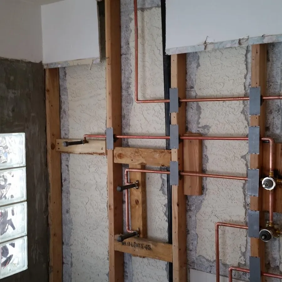 Copper pipe installation for Burst Pipe Repair in Northchase